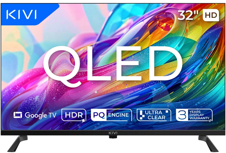 Телевізор Kivi QLED 32'' 32H820KB - Фото 3 Телевізор Kivi QLED 32'' 32H820KB - изображение 3