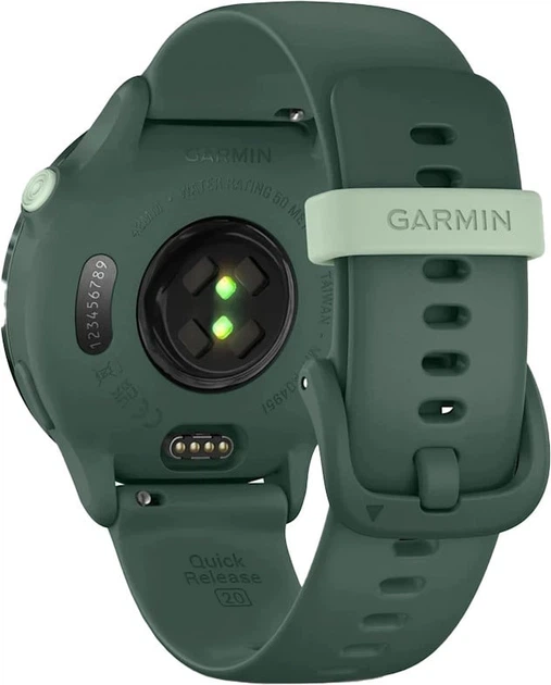 Смарт-часи Garmin Vivoactive 6 Metallic Jasper Green with Jasper Green Band (010-02985-02/42) - изображение 3