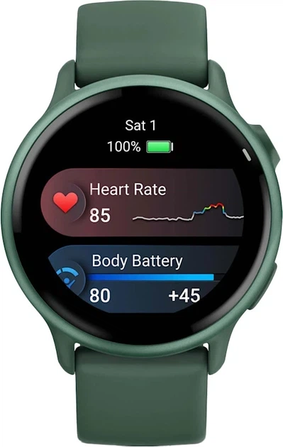Смарт-часи Garmin Vivoactive 6 Metallic Jasper Green with Jasper Green Band (010-02985-02/42) - изображение 7
