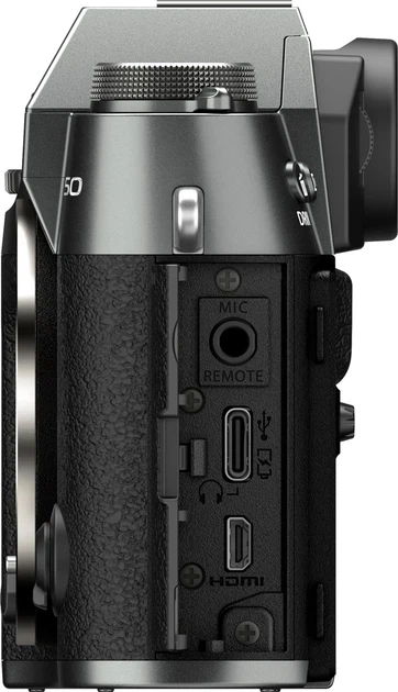 Фотоапарат Fujifilm X-T50 Body Charcoal Silver (16828375) - Фото 4 Фотоапарат Fujifilm X-T50 Body Charcoal Silver (16828375) - изображение 4
