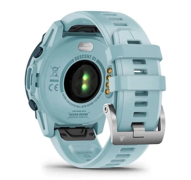 Смарт-годинник GARMIN Descent G1 Solar Ocean Edition Azure (010-02604-04) - зображення 2
