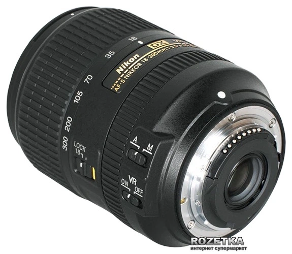 Об'єктив Nikon AF-S DX Nikkor 18-300mm f/3.5-6.3G ED VR (JAA821DA) - изображение 2