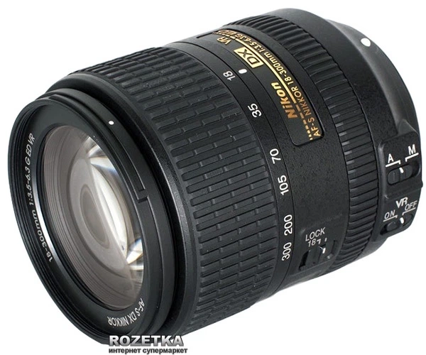 Об'єктив Nikon AF-S DX Nikkor 18-300mm f/3.5-6.3G ED VR (JAA821DA) - изображение 3