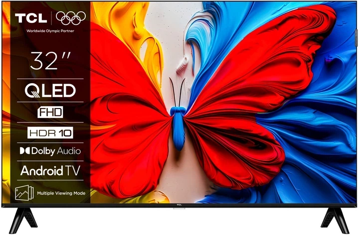Телевізор TCL QLED 32" 32S5K - Фото 1 Телевізор TCL QLED 32" 32S5K - изображение 1