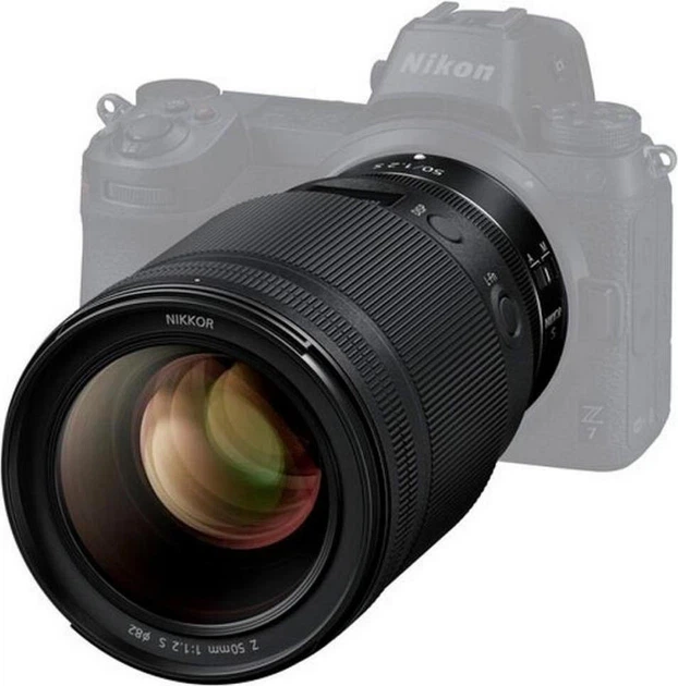 Стандартний об'єктив Nikon Z 50mm f/1.2 S (JMA003DA) - Фото 2 Стандартний об'єктив Nikon Z 50mm f/1.2 S (JMA003DA) - изображение 2