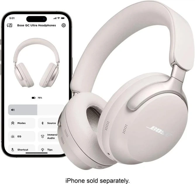 Навушники Bose QuietComfort Ultra Headphones White Smoke (880066-0200) - зображення 2