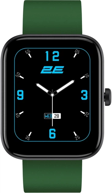 Смарт-годинник 2E Alpha SQ Music Edition 46mm Black-Green (2E-CWW40BKGN) - изображение 3