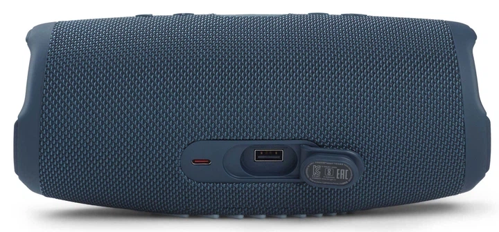 Портативна колонка JBL Charge 5 40W Blue (JBLCHARGE5BLU) - Фото 4 Портативна колонка JBL Charge 5 40W Blue (JBLCHARGE5BLU) - зображення 4