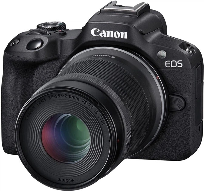 Фотоапарат Canon EOS R50 RF 18-45mm + RF55-210mm Black (5811C034AA) - Фото 4 Фотоапарат Canon EOS R50 RF 18-45mm + RF55-210mm Black (5811C034AA) - изображение 4