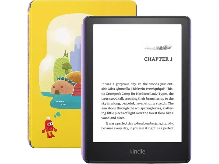 Електронна книга з підсвічуванням Amazon Kindle Paperwhite Kids 11th Gen. 2021 Robot Dreams cover - Фото 1 Електронна книга з підсвічуванням Amazon Kindle Paperwhite Kids 11th Gen. 2021 Robot Dreams cover - изображение 1