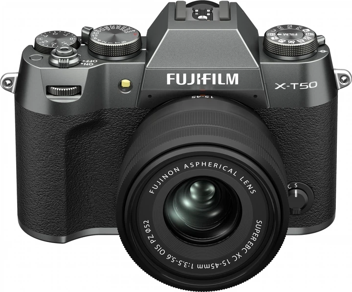 Фотоапарат Fujifilm X-T50 + XC 15-45mm F3.5-5.6 Kit Charcoal Silver (16828923) - Фото 3 Фотоапарат Fujifilm X-T50 + XC 15-45mm F3.5-5.6 Kit Charcoal Silver (16828923) - изображение 3