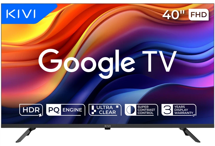 Телевізор Kivi 40'' 40F800KB - Фото 3 Телевізор Kivi 40'' 40F800KB - изображение 3