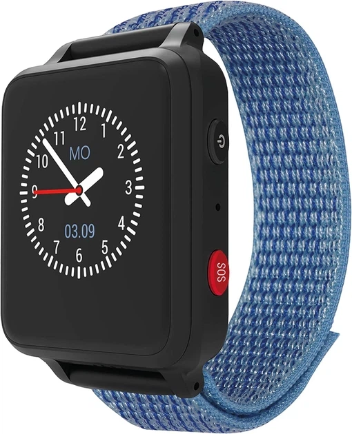 Дитячий смарт-годинник Anio 5 33mm / nanoSIM / GPS / Wi-Fi / Bluetooth / Пилозахист IP67 / Blue b2 - Фото 1 Дитячий смарт-годинник Anio 5 33mm / nanoSIM / GPS / Wi-Fi / Bluetooth / Пилозахист IP67 / Blue b2 - изображение 1