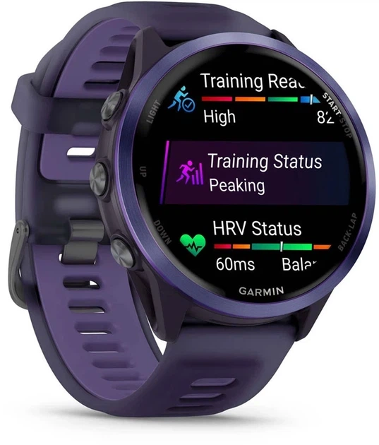 Смарт-годинник Garmin Forerunner 570 GPS 47 мм Imperial Purple/Indigo (010-02971-02) - изображение 3