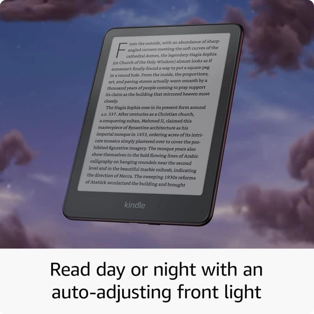 Електронна книга з підсвічуванням Amazon Kindle Paperwhite Signature Edition 12th Gen. 2024 32Gb Metallic Black - Фото 6 Електронна книга з підсвічуванням Amazon Kindle Paperwhite Signature Edition 12th Gen. 2024 32Gb Metallic Black - изображение 6