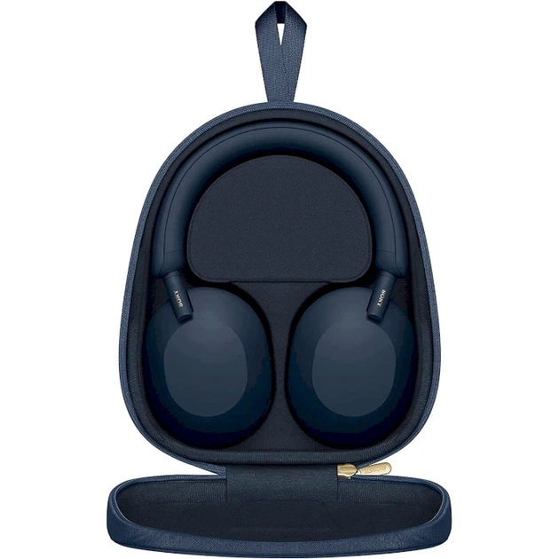 Гарнiтура Sony WH-1000XM5 Midnight Blue (WH1000XM5L.CE7) - изображение 6