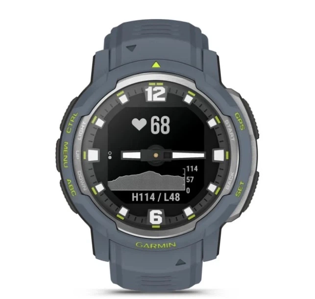 Смарт-годинник GARMIN Instinct Crossover Standard Edition Blue Granite (010-02730-14/04) - зображення 3