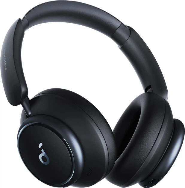 Навушники Anker SoundCore Space Q45 Black (A3040G11) - Фото 4 Навушники Anker SoundCore Space Q45 Black (A3040G11) - изображение 4