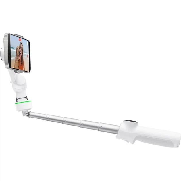 Стабілізатор відеозйомки Insta360 Flow 2 Pro White (CINSABQB-W) - Фото 6 Стабілізатор відеозйомки Insta360 Flow 2 Pro White (CINSABQB-W) - изображение 6