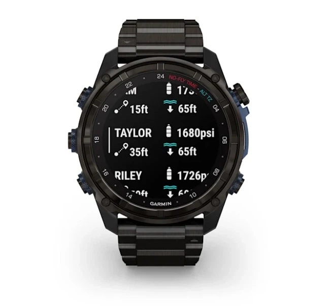 Смарт-годинник GARMIN Descent Mk3i 51mm Carbon Gray DLC Titanium with DLC Titanium Band (010-02752-13/14) - Фото 5 Смарт-годинник GARMIN Descent Mk3i 51mm Carbon Gray DLC Titanium with DLC Titanium Band (010-02752-13/14) - изображение 5
