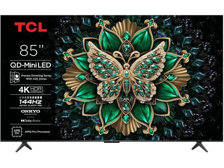 Телевізор TCL 85C6K - Фото 1 Телевізор TCL 85C6K - зображення 1