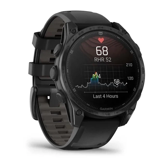 Смарт-годинник GARMIN tactix 8 - 47 mm AMOLED Includes Applied Ballistics Ultralight Solver (010-03405-00/01) - изображение 4