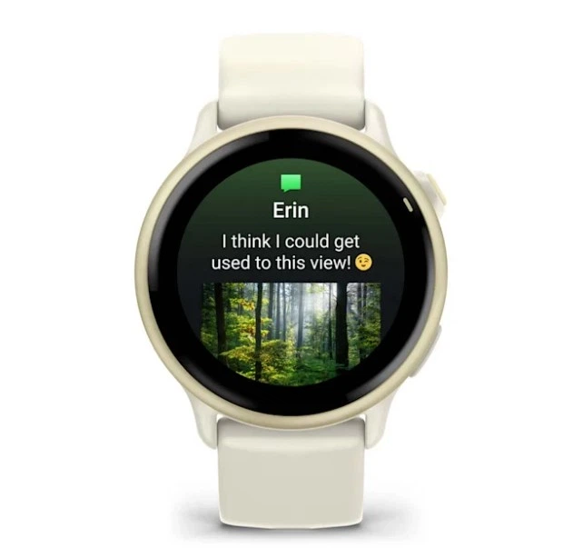Смарт-годинник GARMIN Vivoactive 6 Lunar Gold with Bone Band (010-02985-01) - изображение 3