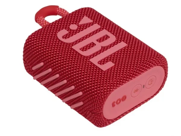Портативна акустика JBL GO 3 Red (JBLGO3RED) - Фото 4 Портативна акустика JBL GO 3 Red (JBLGO3RED) - изображение 4