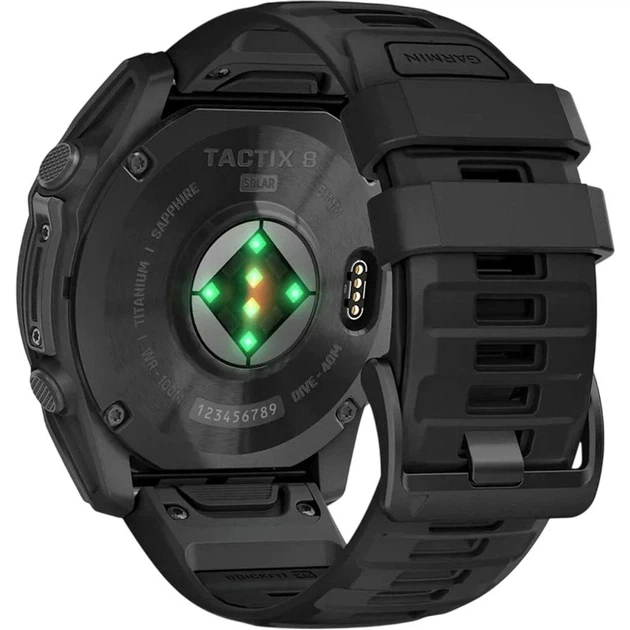 Смарт-годинник Garmin tactix 8 - 51 mm Solar Elite Includes Applied Ballistics Elite Solver (010-03407-10/11) [129743 - изображение 6