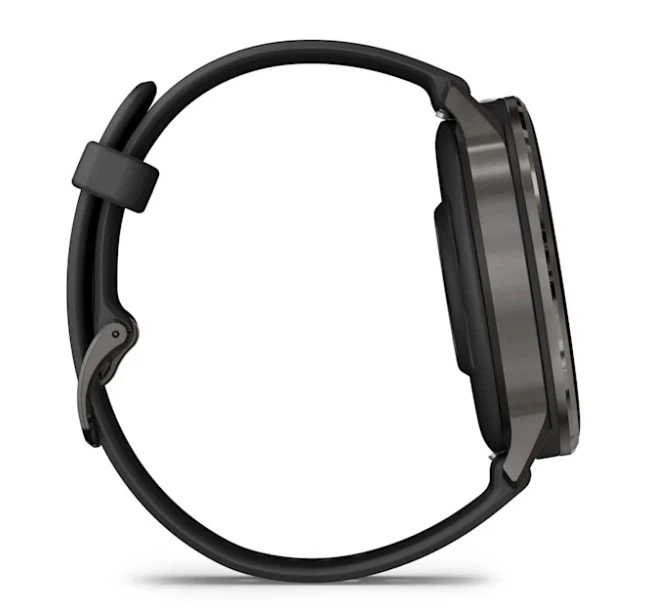 Смарт-годинник GARMIN Venu 4 45 mm Slate with Black Silicone Band (010-03014-00/40) - изображение 6