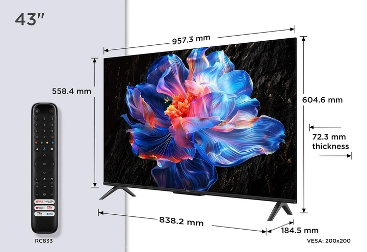 Телевізор TCL 43" 43V6C - Фото 7 Телевізор TCL 43" 43V6C - изображение 7