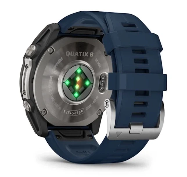 Смарт-годинник GARMIN Quatix 8 51 mm AMOLED Marine GPS Smartwatch (010-02905-91) - изображение 2