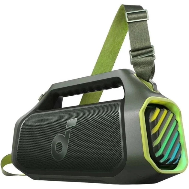 Портативна колонка Anker SoundCore Boom 2 Plus Green (A3134061) - Фото 1 Портативна колонка Anker SoundCore Boom 2 Plus Green (A3134061) - изображение 1