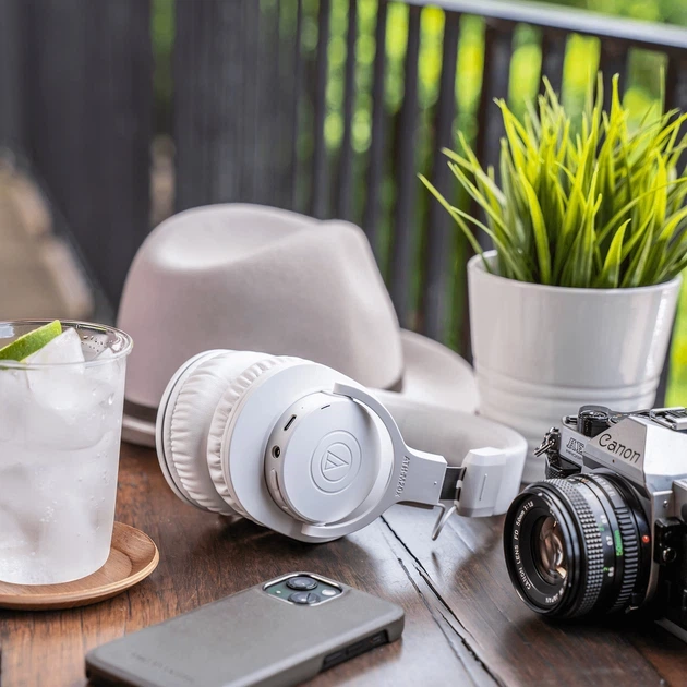 Навушники Audio-Technica ATH-M20xBT White - изображение 2
