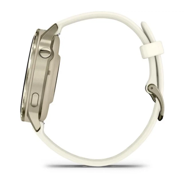 Смарт-годинник GARMIN Venu 4 41 mm Lunar Gold with Bone Silicone Band (010-03013-00) - зображення 2