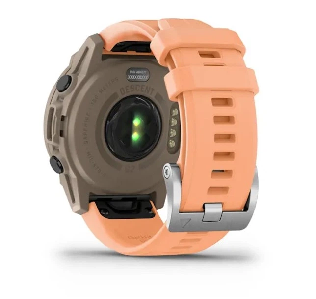 Смарт-годинник GARMIN Descent G2 Paloma with Shell Pink Band (010-02986-01) - зображення 2