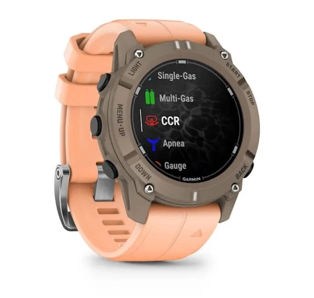 Смарт-годинник GARMIN Descent G2 Paloma with Shell Pink Band (010-02986-01) - зображення 4