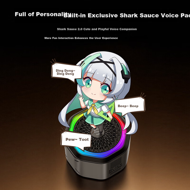 Портативная Bluetooth-колонка Black Shark с магнитной креплением, беспроводная, настольная, для активного отдыха и спорта, водонепроницаемая, мини-колонка с подставкой для телефона, совместимая с iPhone 17. - изображение 9