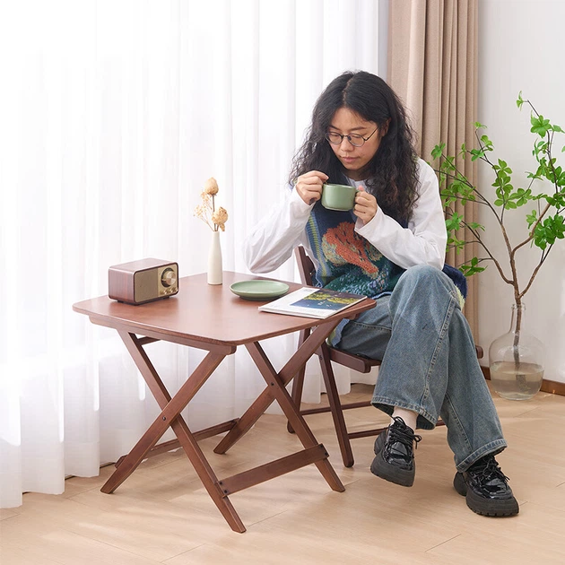 Стол DuLu складной бамбуковый компактный - изображение 4