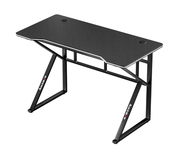Игровой стол 120x60 см карбоновое покрытие для игр черный HUZARO CS-0482 - изображение 5