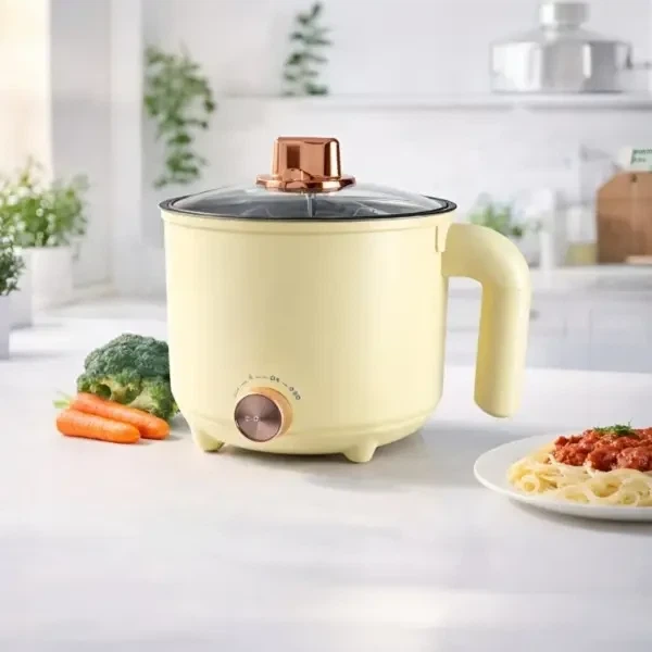 Рисоварка електрична 18см 3,2літра 1200w RD-0408 Світло-жовта - изображение 3