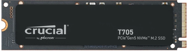 SSD диск Crucial T705 1TB PCIe Gen5.0 x4 NVMe M.2 SSD (CT1000T705SSD3) - Фото 1 SSD диск Crucial T705 1TB PCIe Gen5.0 x4 NVMe M.2 SSD (CT1000T705SSD3) - зображення 1