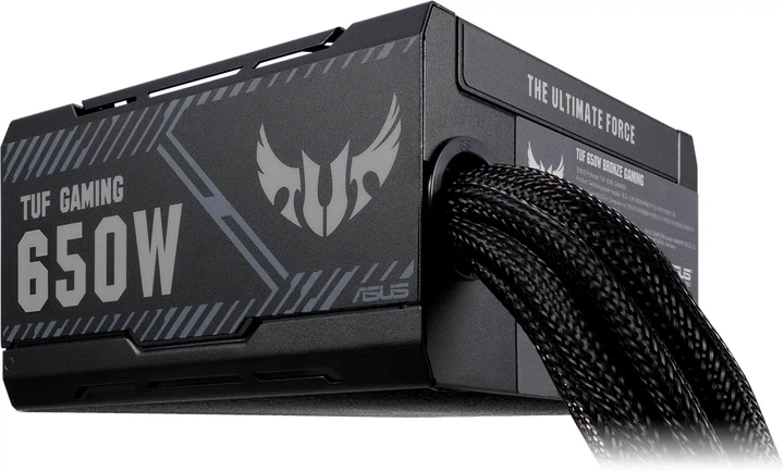 Блок живлення Asus TUF Gaming 650 W 80+ Bronze (90YE00D1-B0NA00) - зображення 4