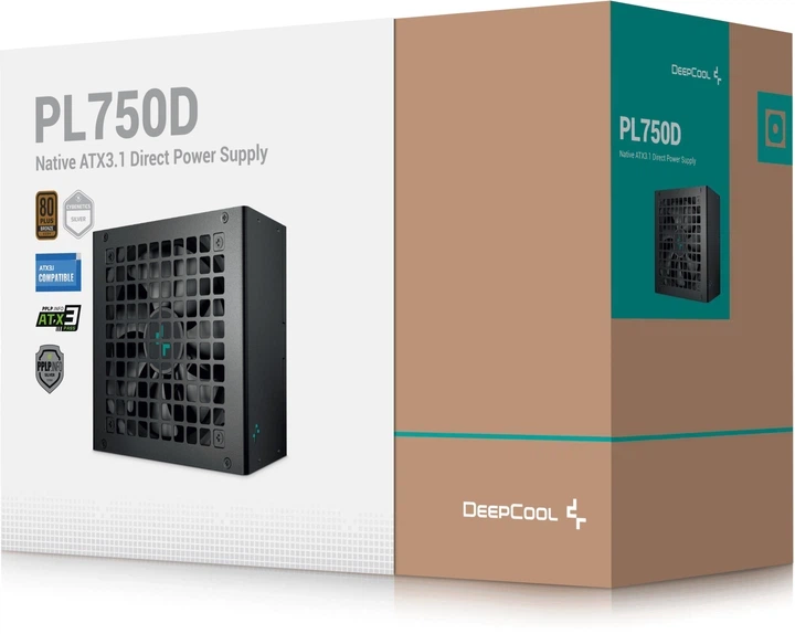 Блок живлення DeepCool PL750D 750W (R-PL750D-FC0B-EU-V2) - зображення 2