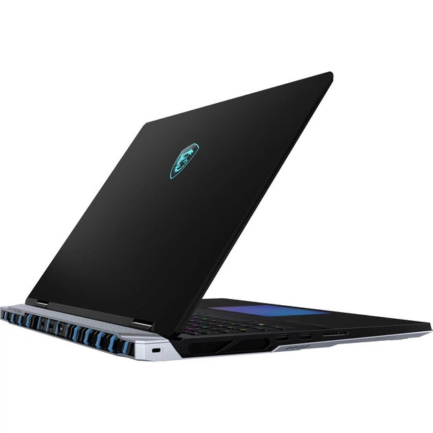 Ноутбук MSI Titan 18 HX AI A2XWJG 18" Mini LED 3840x2400 120 Гц / Intel Core Ultra 9 285HX / NVIDIA GeForce RTX 5090 24 ГБ / RAM 64 ГБ / DDR5 / SSD 6 ТБ / Windows 11 Pro / 3.6 кг (A2XWJG-614US, TITAN18HXA2614) - Фото 4 Ноутбук MSI Titan 18 HX AI A2XWJG 18" Mini LED 3840x2400 120 Гц / Intel Core Ultra 9 285HX / NVIDIA GeForce RTX 5090 24 ГБ / RAM 64 ГБ / DDR5 / SSD 6 ТБ / Windows 11 Pro / 3.6 кг (A2XWJG-614US, TITAN18HXA2614) - зображення 4