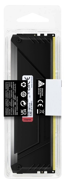 Оперативна пам'ять Kingston Fury Beast RGB DDR4-3200 16384MB PC4-25600 Black (KF432C16BB12A/16WP) - изображение 6