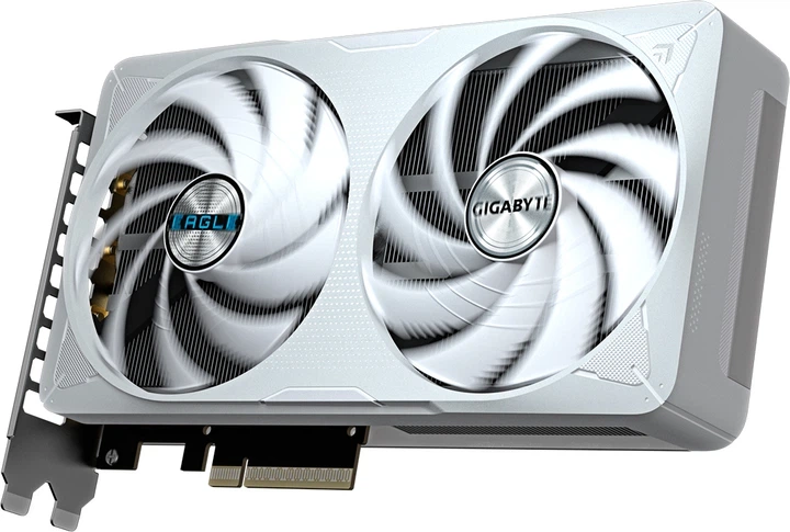 Відеокарта Gigabyte PCI-Ex GeForce RTX 5060 Ti EAGLE OC ICE 8G 8GB GDDR7 (128bit) (2617/28000) (HDMI, 3 x DisplayPort) (GV-N506TEAGLEOC ICE-8GD) - изображение 4