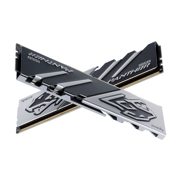 Модуль пам'яті для комп'ютера DDR5 32GB (2x16GB) 5200 MHz Panther Apacer (AH5U32G52C5227BAA-2) - Фото 4 Модуль пам'яті для комп'ютера DDR5 32GB (2x16GB) 5200 MHz Panther Apacer (AH5U32G52C5227BAA-2) - зображення 4