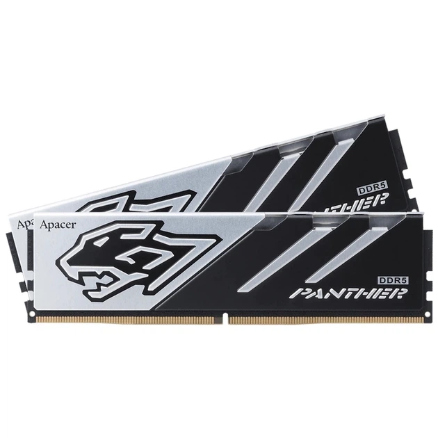 Модуль пам'яті для комп'ютера DDR5 32GB (2x16GB) 5200 MHz Panther Apacer (AH5U32G52C5227BAA-2) - Фото 5 Модуль пам'яті для комп'ютера DDR5 32GB (2x16GB) 5200 MHz Panther Apacer (AH5U32G52C5227BAA-2) - зображення 5
