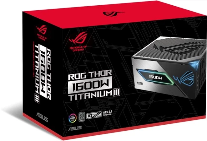 Блок живлення Asus ROG THOR 1600W Titanium III (90YE00V1-B0NA00) - зображення 2